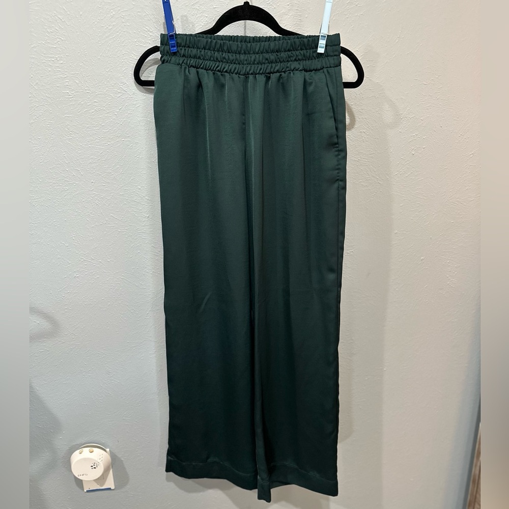 A New Day Green Silk Pants